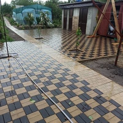 Долговечная и эстетичная придомовая территория, выложенная тротуарной плиткой
