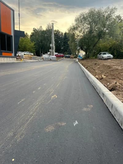 Асфальтирование площадок под грузовые автомобили